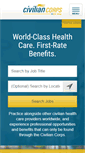 Mobile Screenshot of civilianmedicaljobs.com